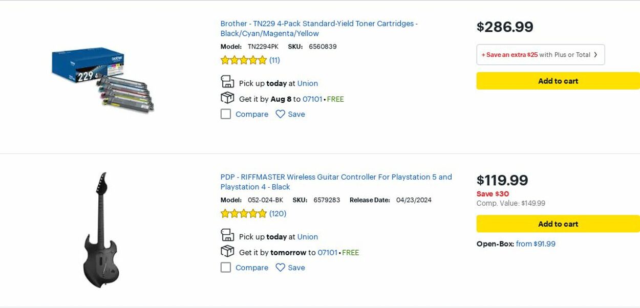 Weekly ad Best Buy 08/01/2025 - 08/31/2025