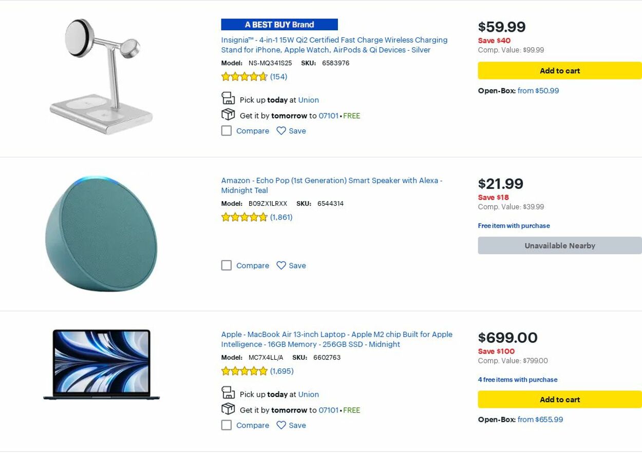 Weekly ad Best Buy 08/01/2025 - 08/31/2025