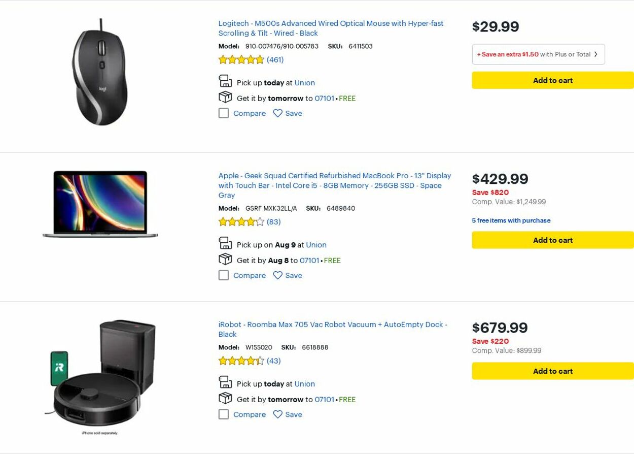 Weekly ad Best Buy 08/01/2025 - 08/31/2025