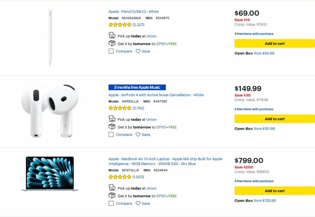 Weekly ad Best Buy 08/01/2025 - 08/31/2025