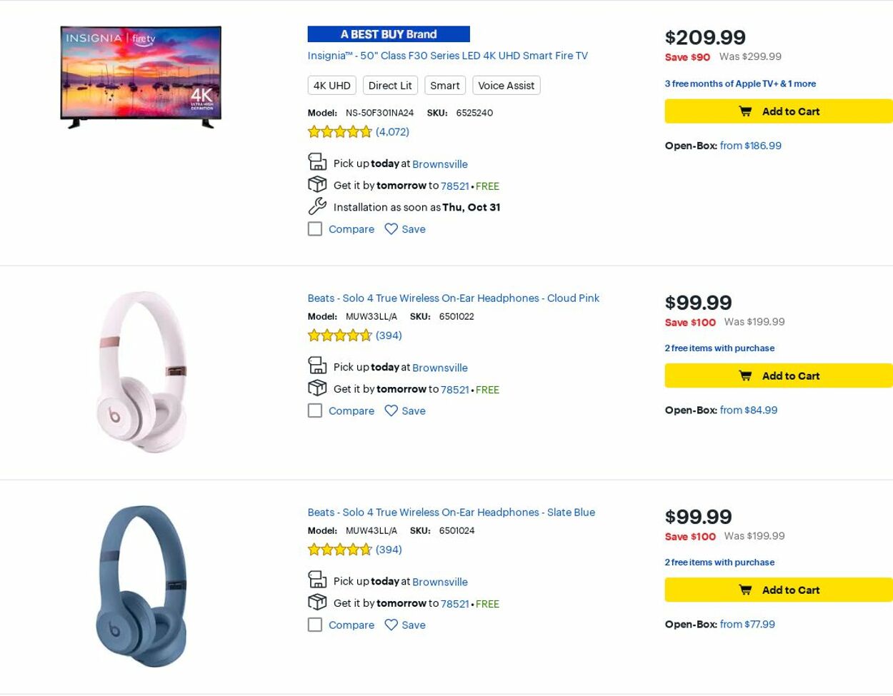 Weekly ad Best Buy 10/01/2024 - 10/31/2024