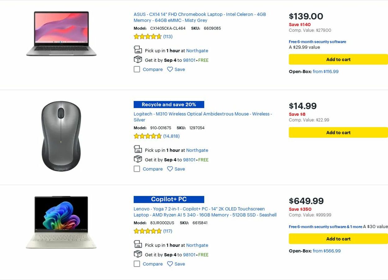 Weekly ad Best Buy 09/01/2025 - 09/30/2025