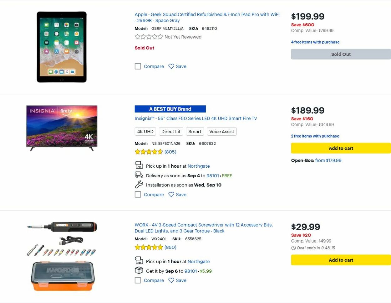 Weekly ad Best Buy 09/01/2025 - 09/30/2025
