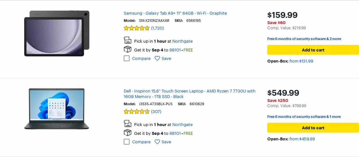 Weekly ad Best Buy 09/01/2025 - 09/30/2025