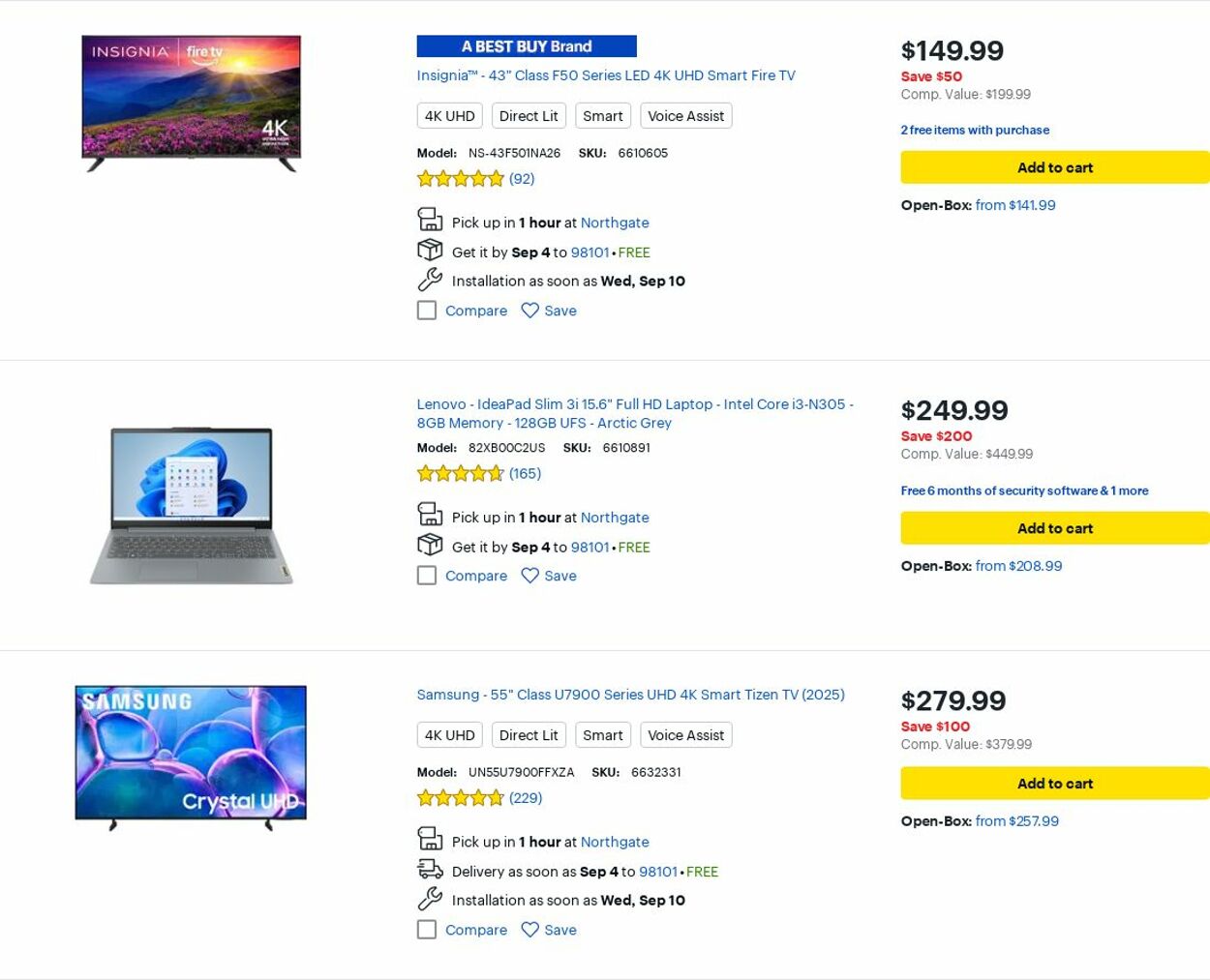 Weekly ad Best Buy 09/01/2025 - 09/30/2025