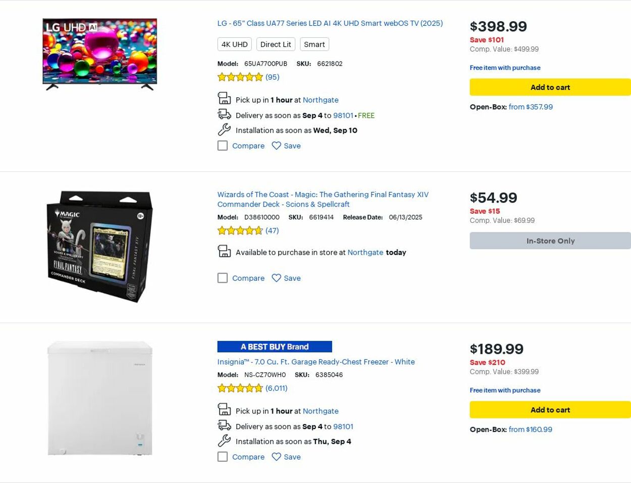 Weekly ad Best Buy 09/01/2025 - 09/30/2025
