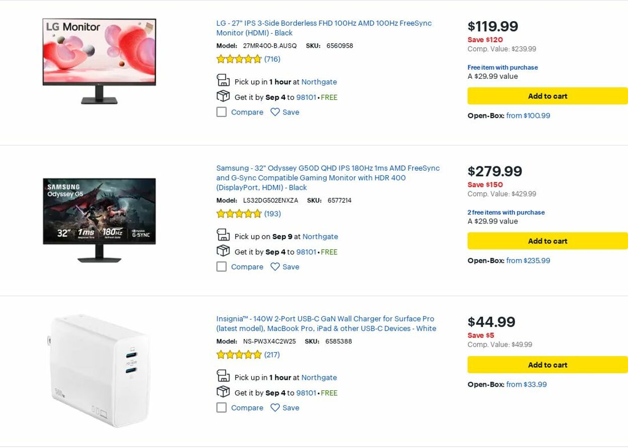 Weekly ad Best Buy 09/01/2025 - 09/30/2025