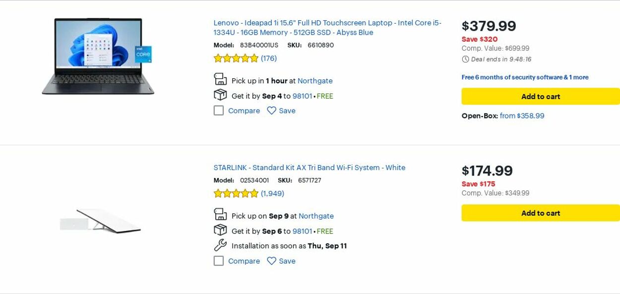 Weekly ad Best Buy 09/01/2025 - 09/30/2025