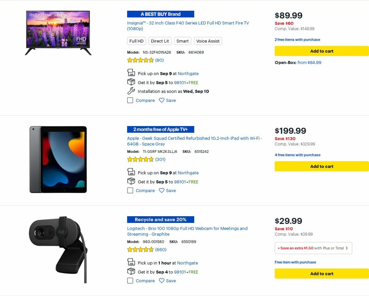 Weekly ad Best Buy 09/01/2025 - 09/30/2025