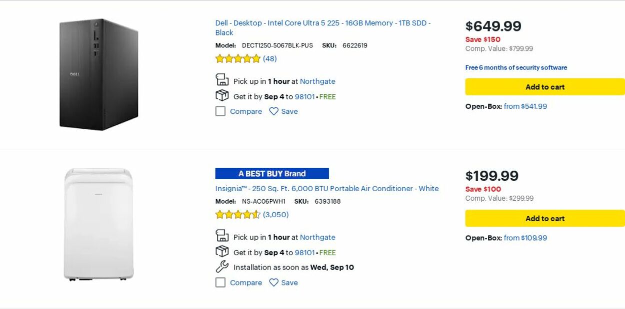 Weekly ad Best Buy 09/01/2025 - 09/30/2025