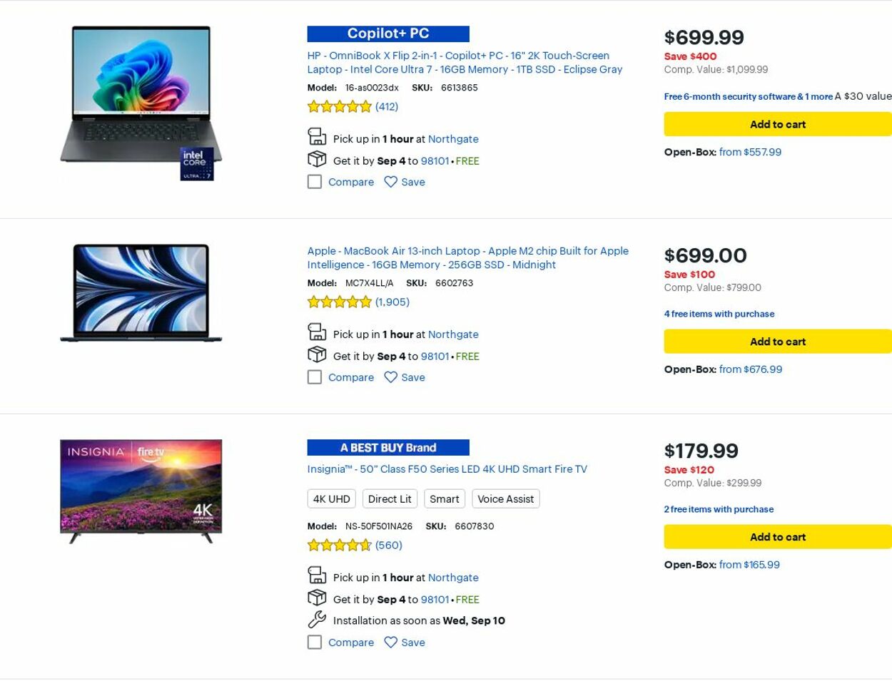 Weekly ad Best Buy 09/01/2025 - 09/30/2025