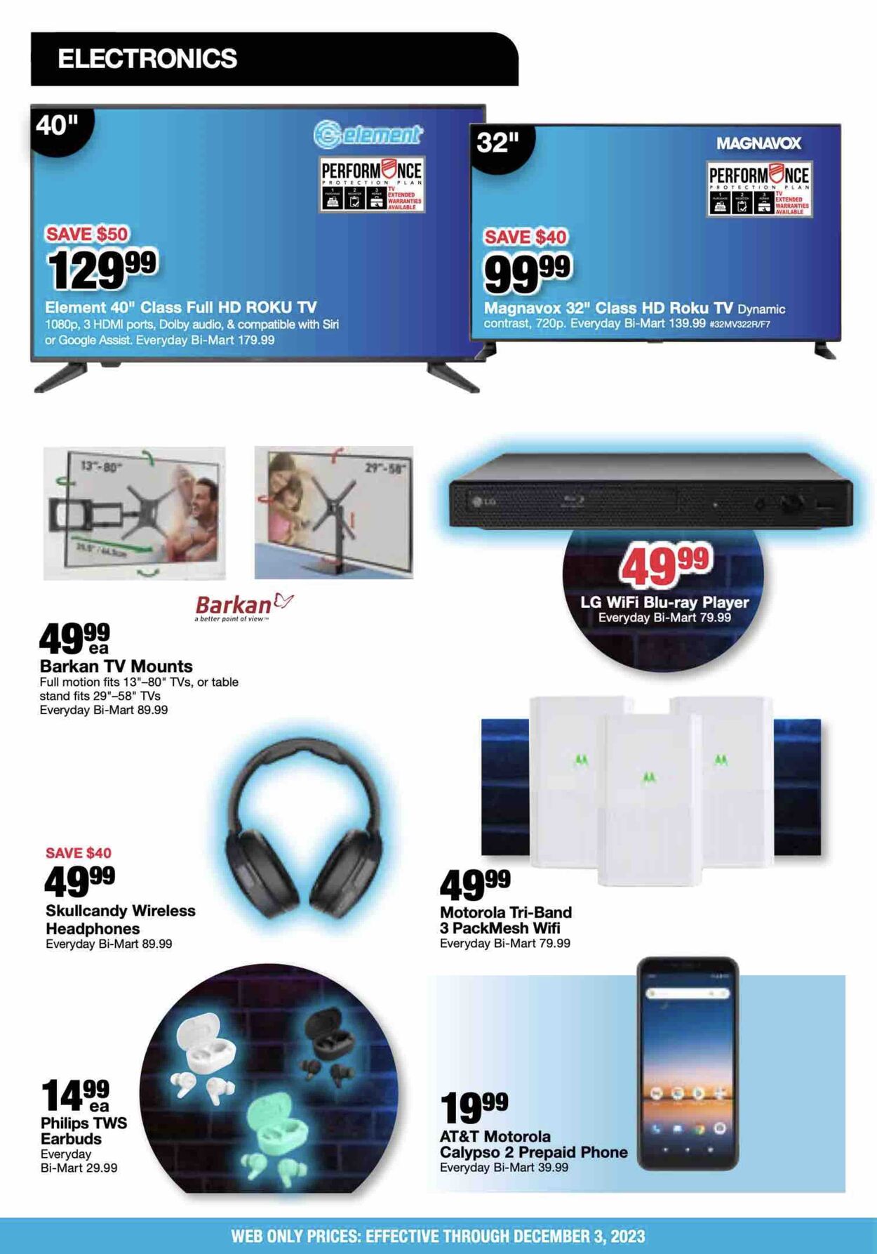 Weekly ad Bi-Mart 11/22/2023 - 11/30/2023