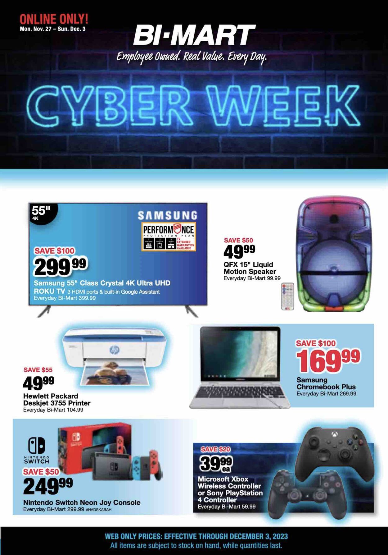 Bi-Mart Promotional weekly ads