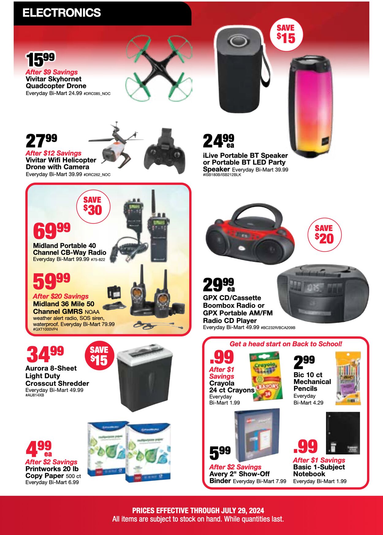 Weekly ad Bi-Mart 07/23/2024 - 07/29/2024