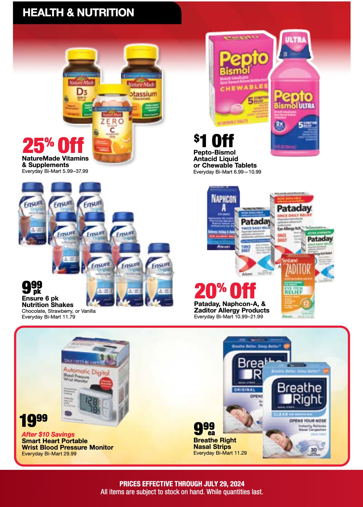 Weekly ad Bi-Mart 07/23/2024 - 07/29/2024