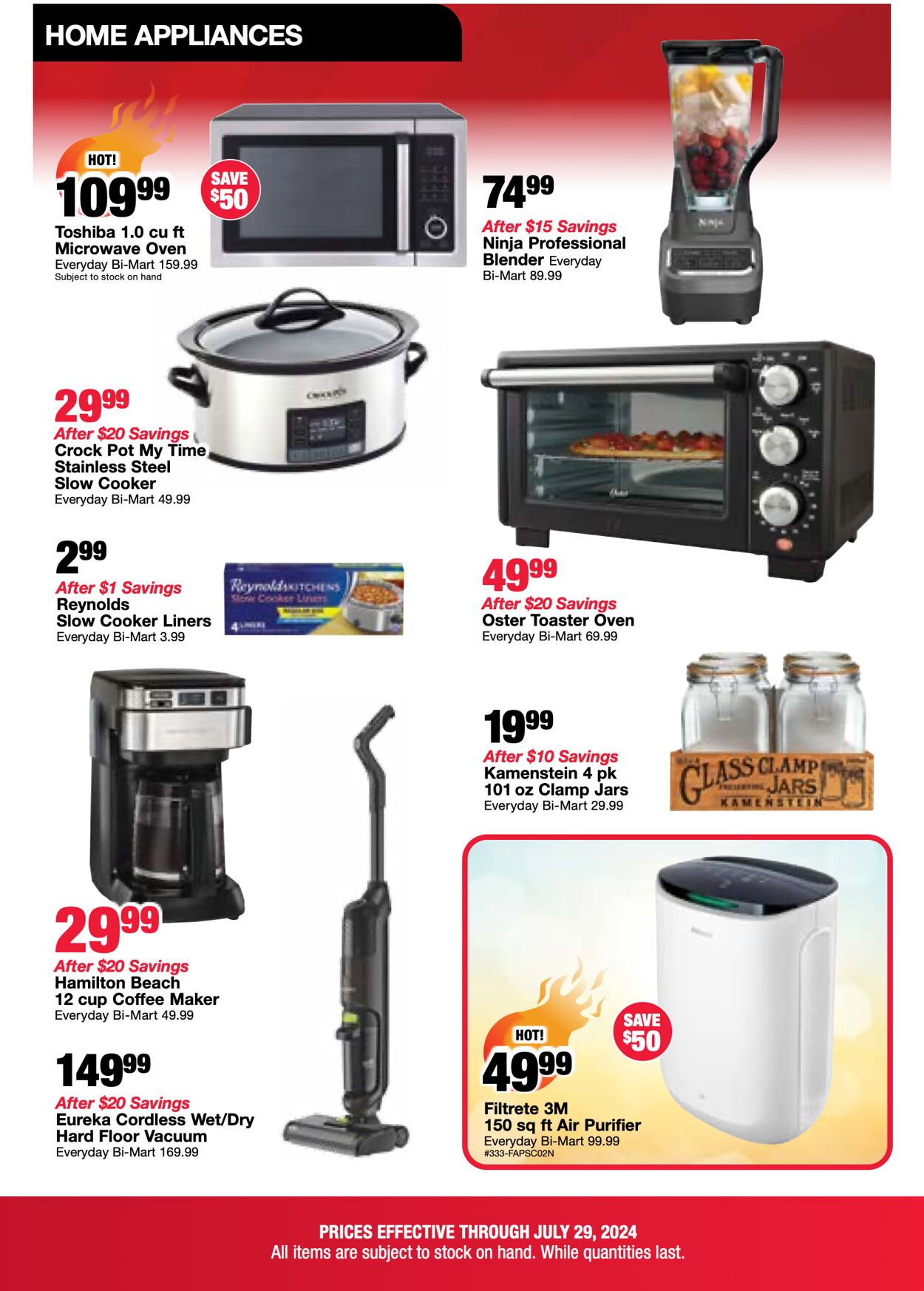 Weekly ad Bi-Mart 07/23/2024 - 07/29/2024