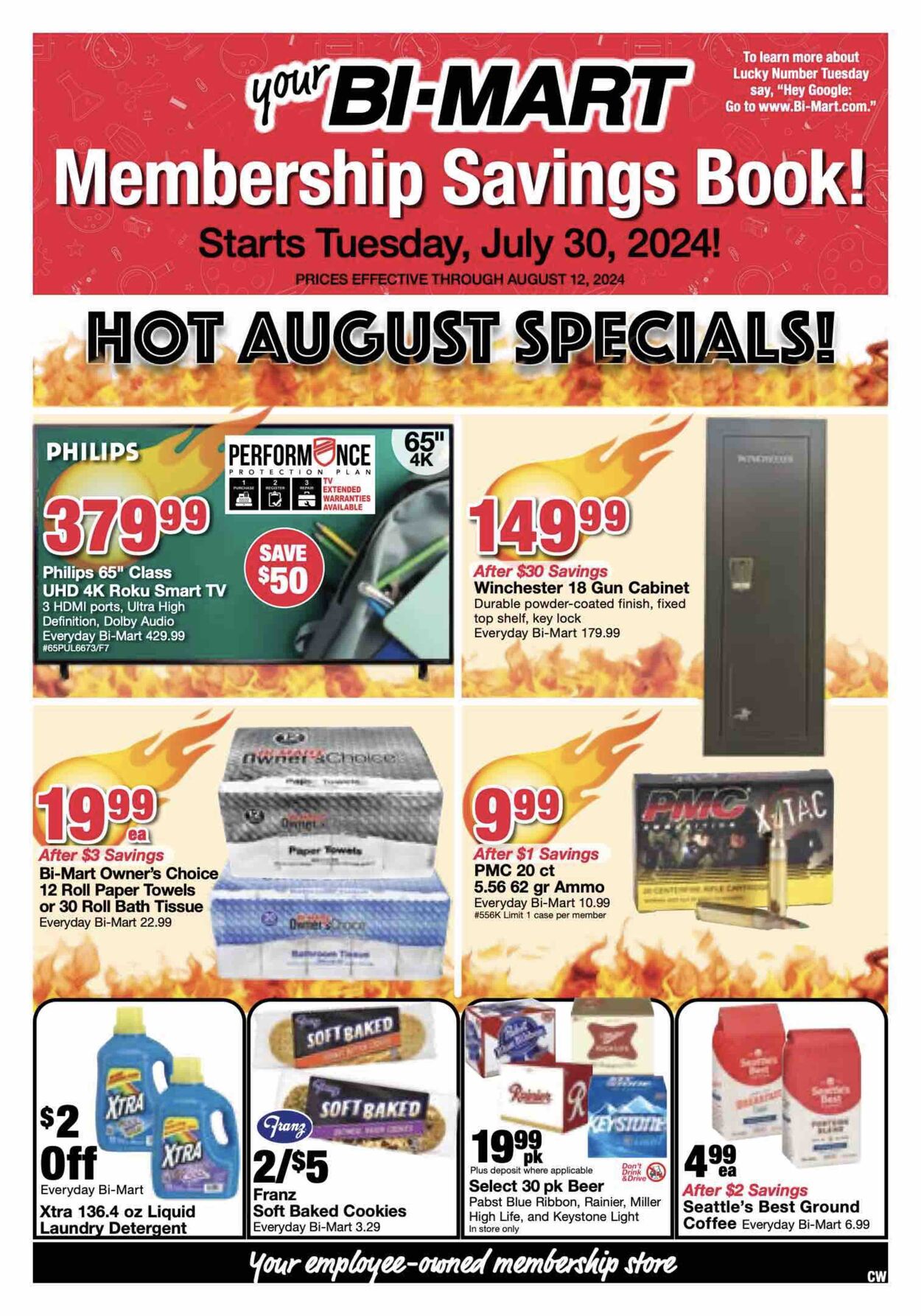 Weekly ad Bi-Mart 07/30/2024 - 08/12/2024