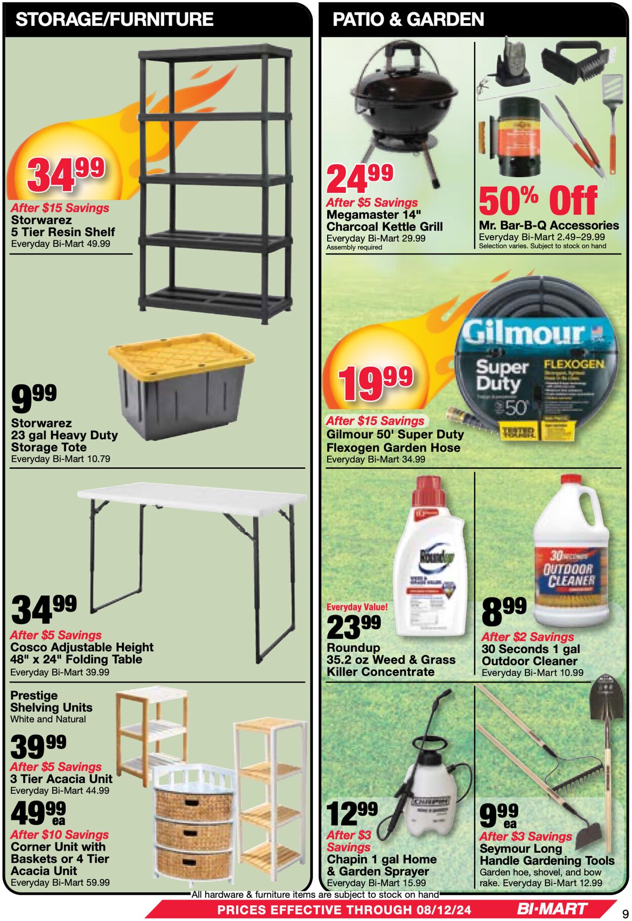 Weekly ad Bi-Mart 07/30/2024 - 08/12/2024