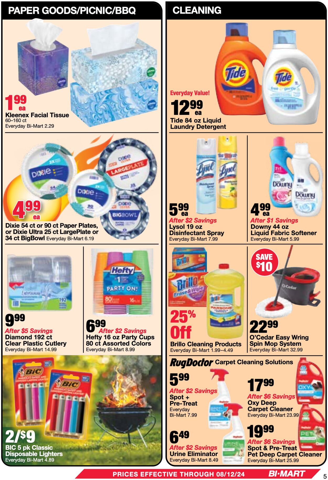 Weekly ad Bi-Mart 07/30/2024 - 08/12/2024