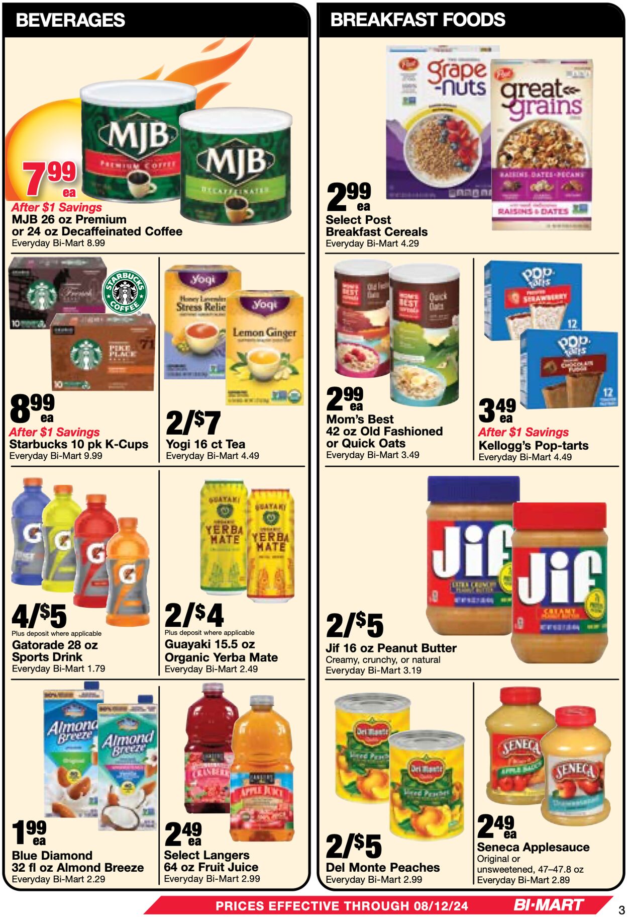 Weekly ad Bi-Mart 07/30/2024 - 08/12/2024