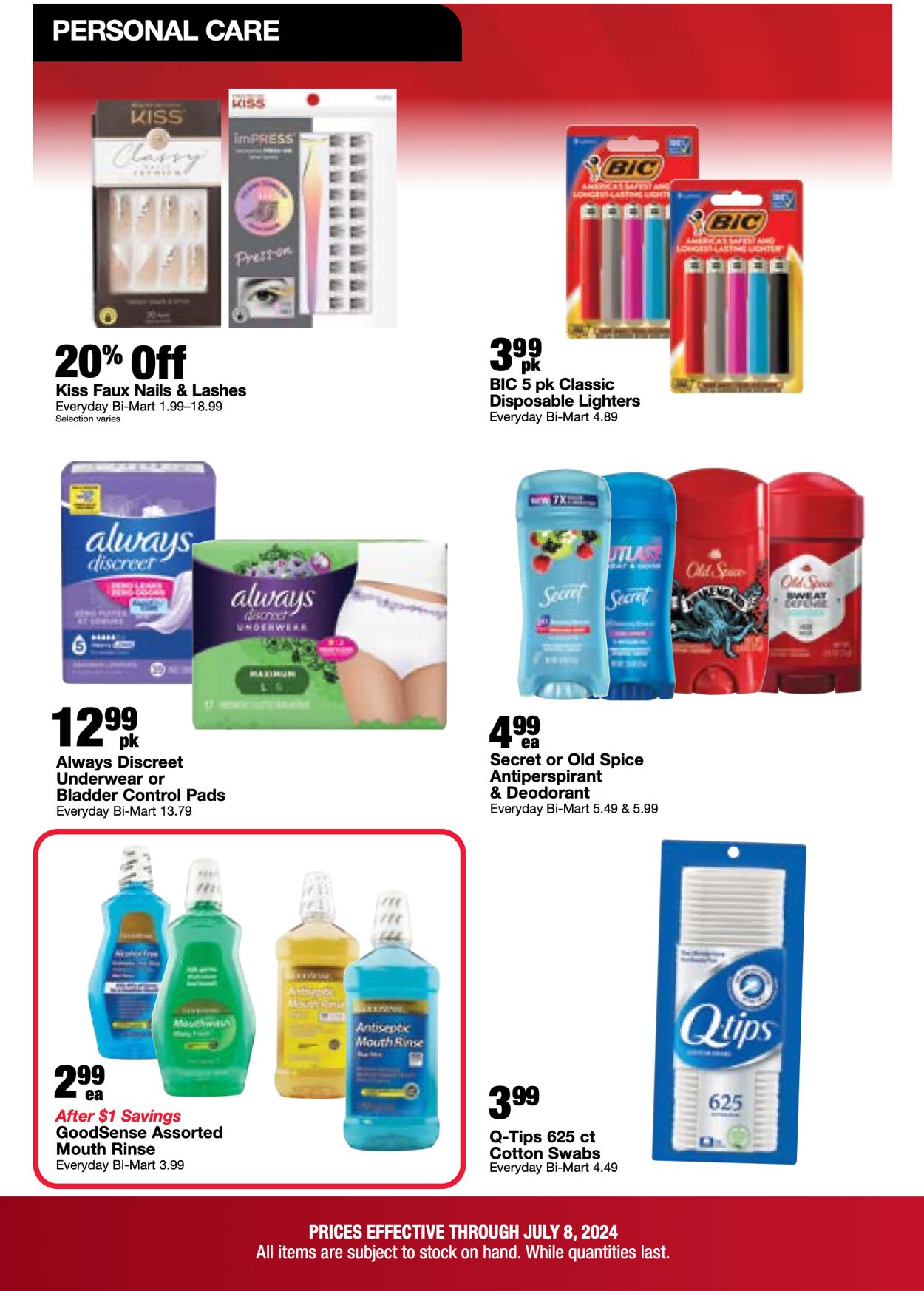 Weekly ad Bi-Mart 07/02/2024 - 07/08/2024