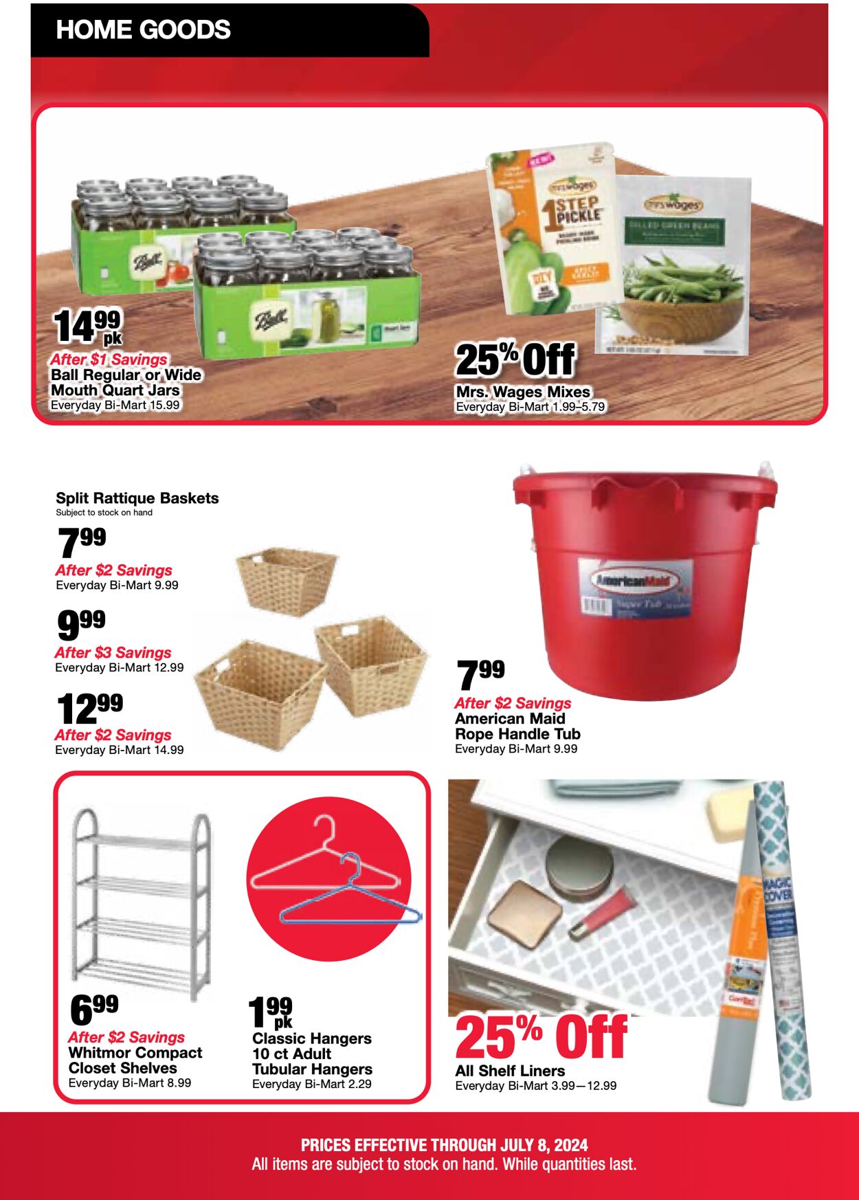 Weekly ad Bi-Mart 07/02/2024 - 07/08/2024