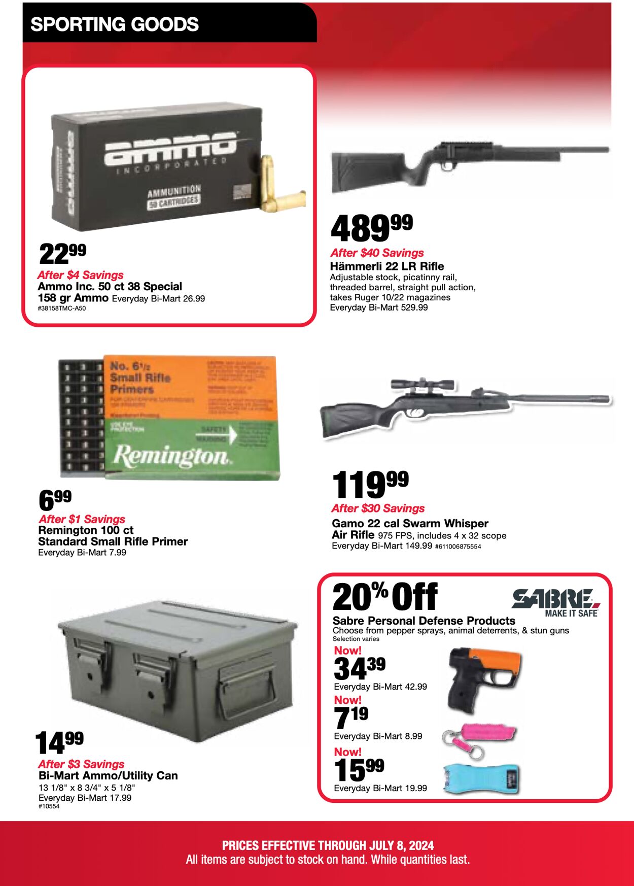 Weekly ad Bi-Mart 07/02/2024 - 07/08/2024