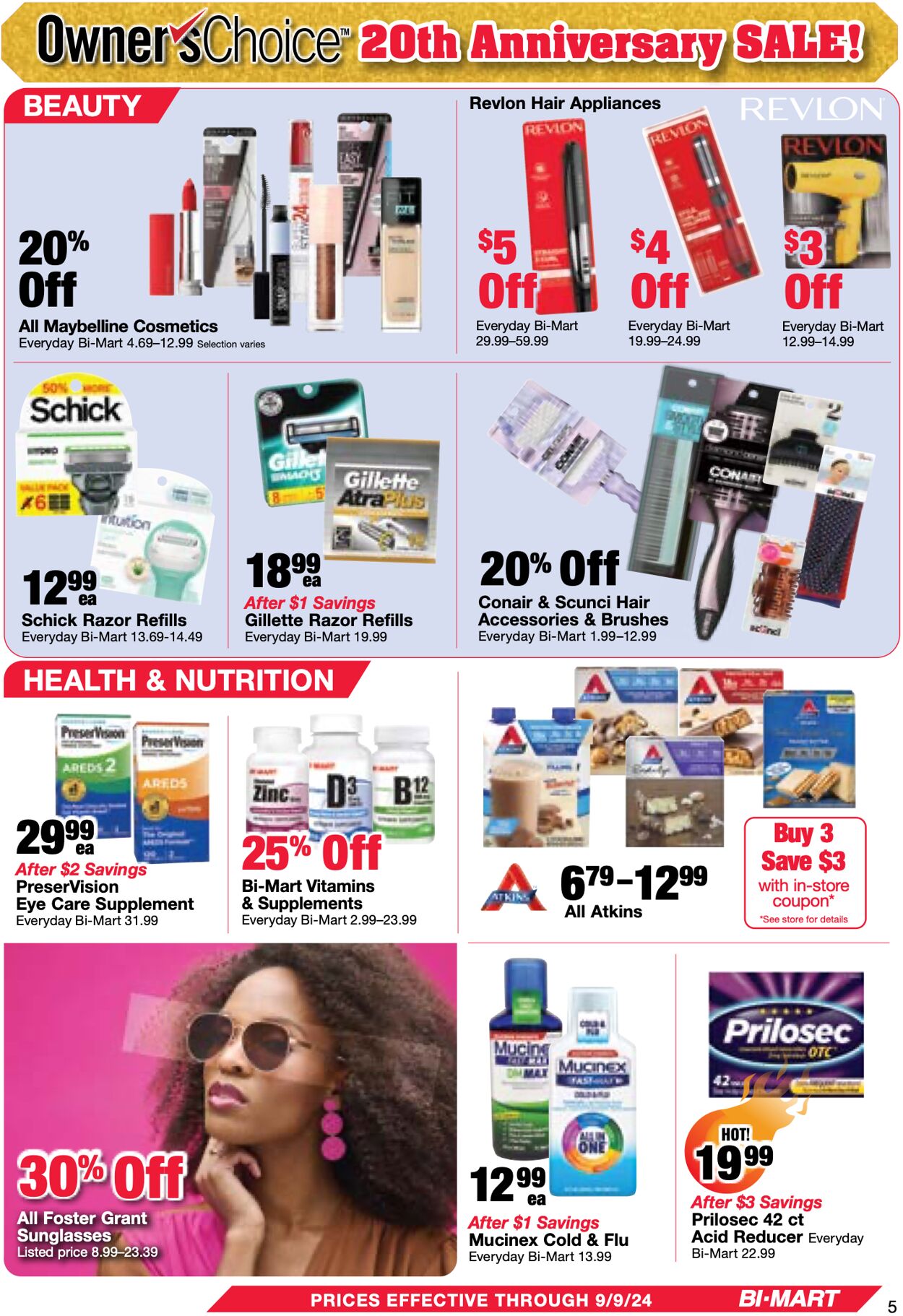 Weekly ad Bi-Mart 08/27/2024 - 09/08/2024