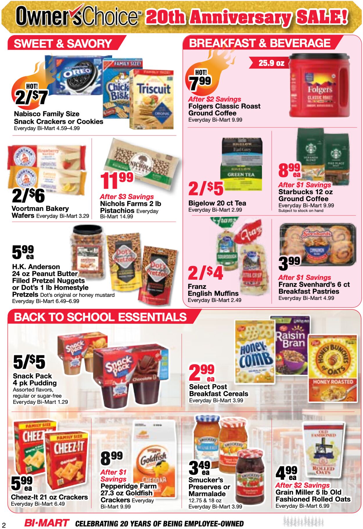 Weekly ad Bi-Mart 08/27/2024 - 09/08/2024