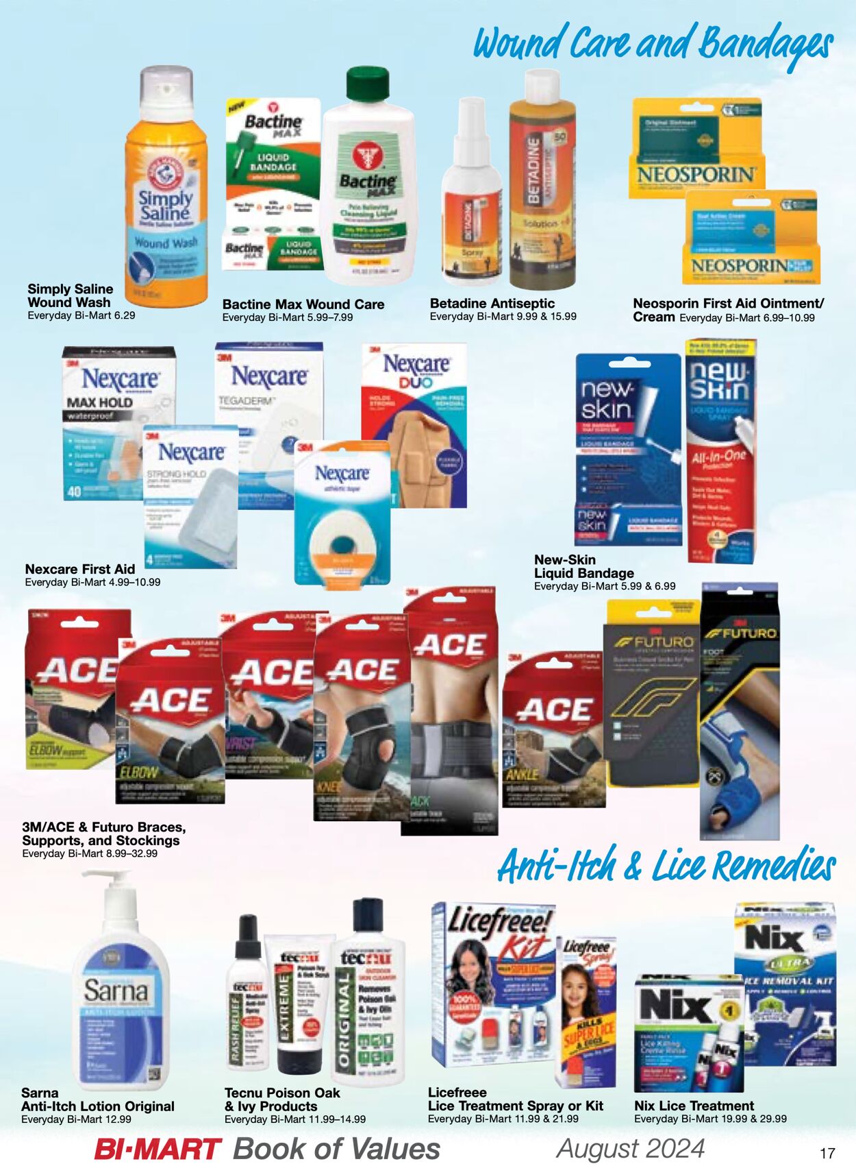 Weekly ad Bi-Mart 08/01/2024 - 08/31/2024