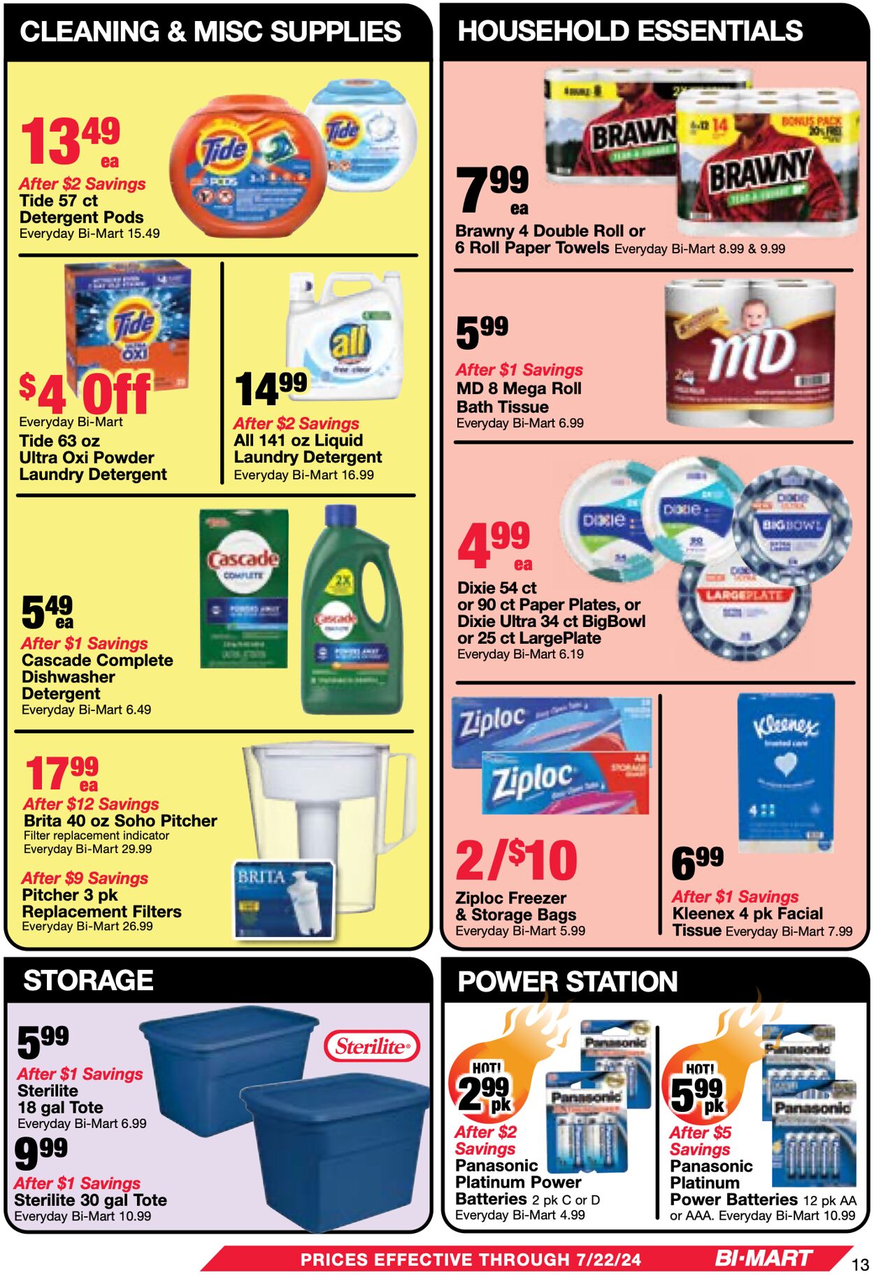 Weekly ad Bi-Mart 07/09/2024 - 07/22/2024