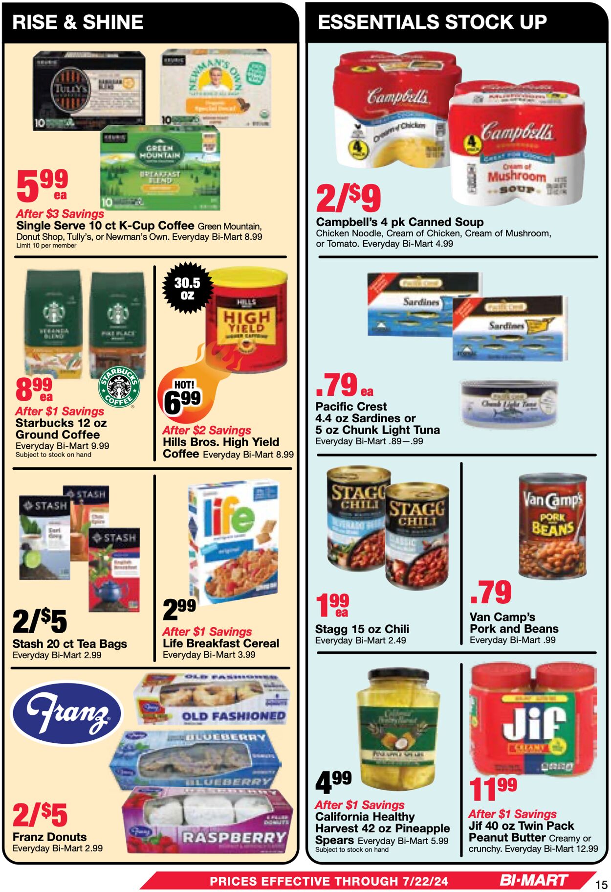 Weekly ad Bi-Mart 07/09/2024 - 07/22/2024