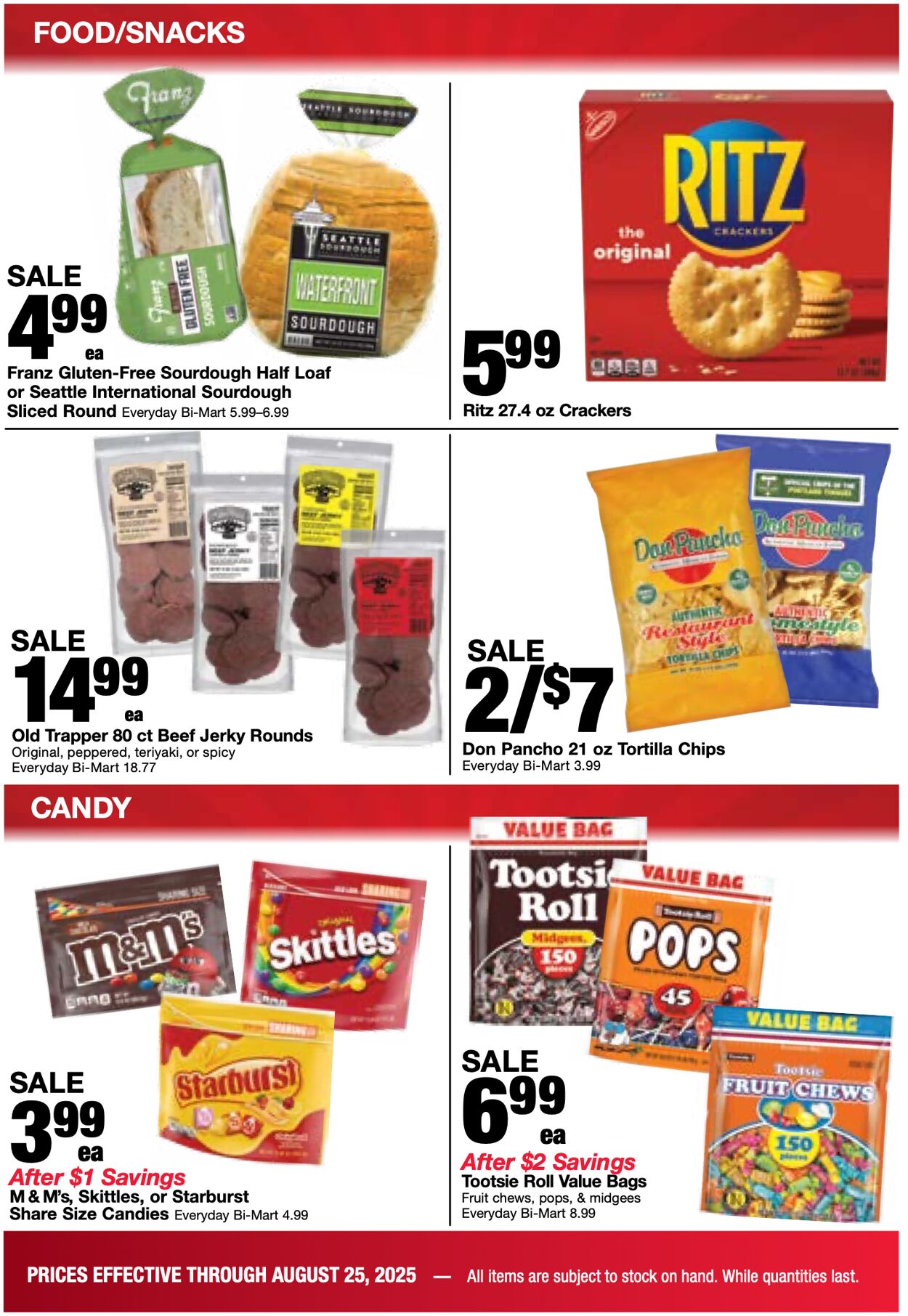 Weekly ad Bi-Mart 08/19/2025 - 08/25/2025