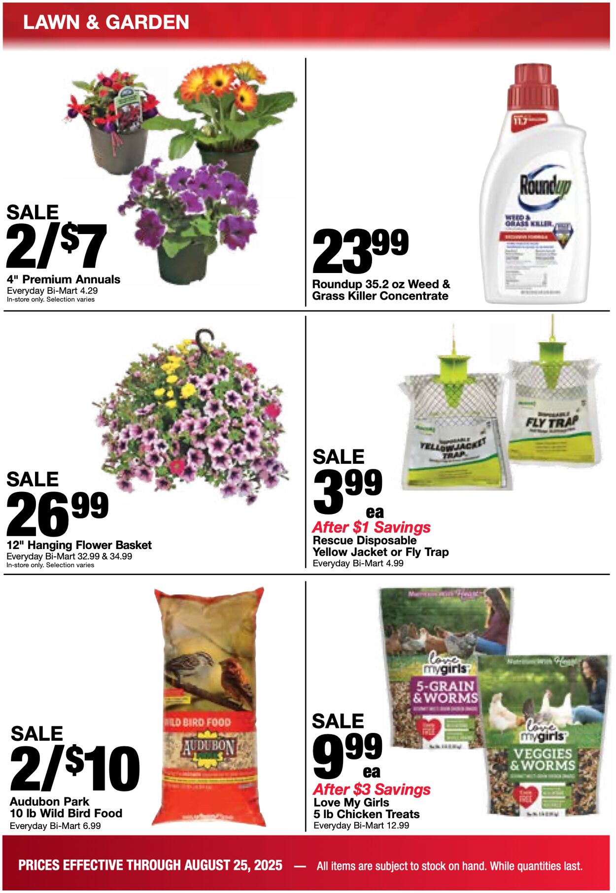 Weekly ad Bi-Mart 08/19/2025 - 08/25/2025