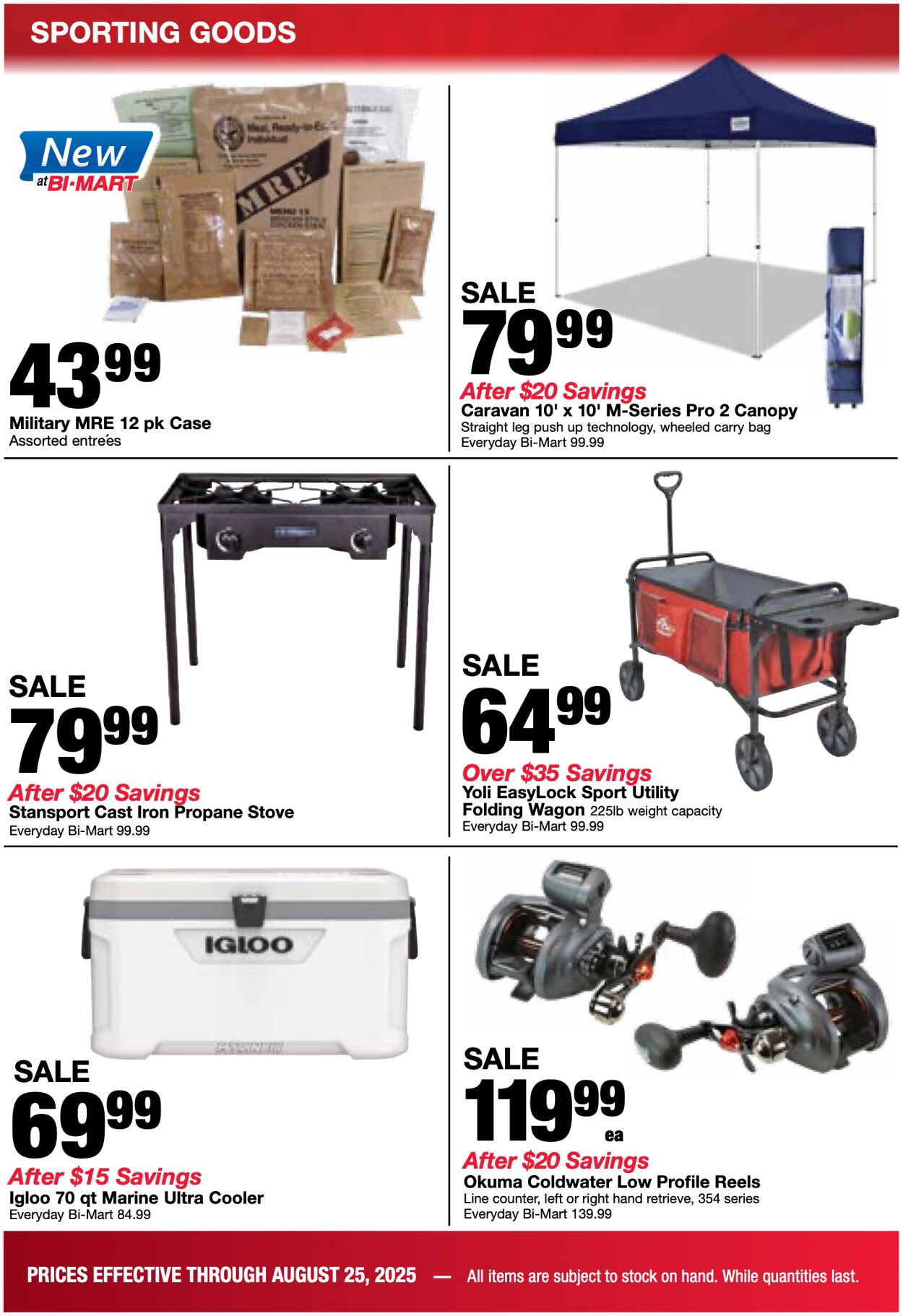 Weekly ad Bi-Mart 08/19/2025 - 08/25/2025