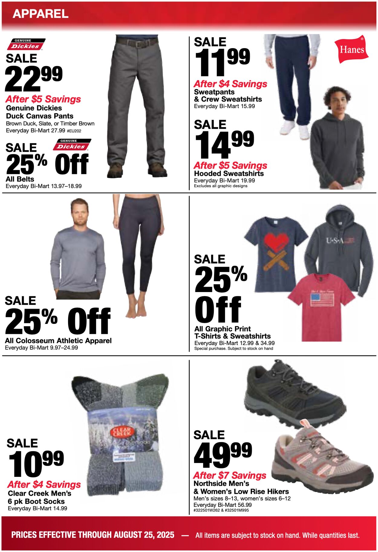 Weekly ad Bi-Mart 08/19/2025 - 08/25/2025