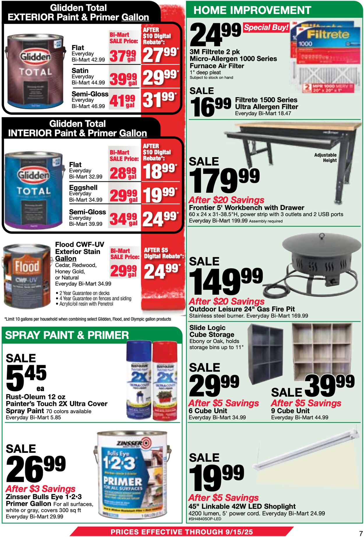 Weekly ad Bi-Mart 08/27/2025 - 09/03/2025