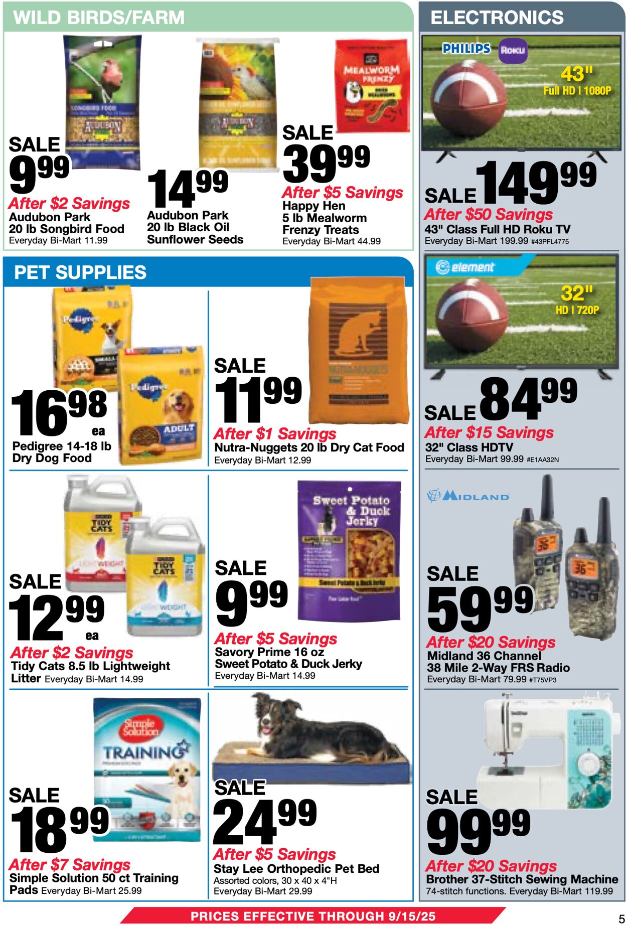 Weekly ad Bi-Mart 08/27/2025 - 09/03/2025