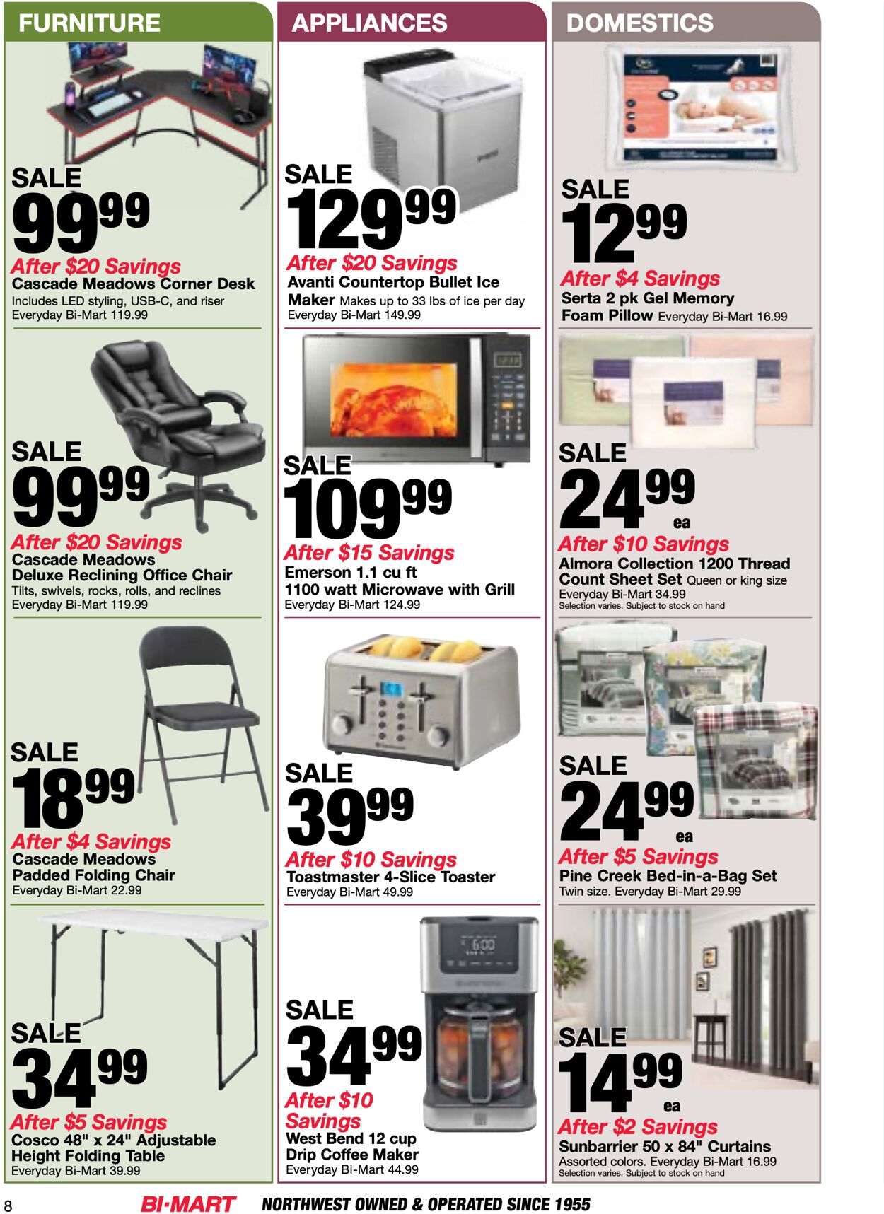 Weekly ad Bi-Mart 08/27/2025 - 09/03/2025