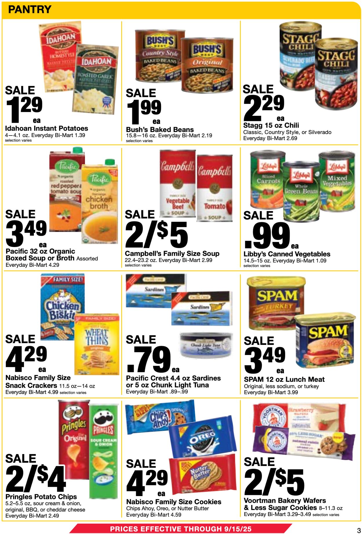 Weekly ad Bi-Mart 08/27/2025 - 09/03/2025