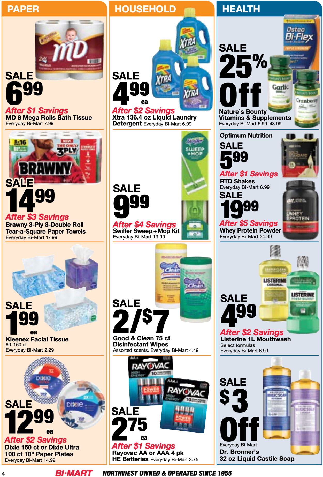 Weekly ad Bi-Mart 08/27/2025 - 09/03/2025