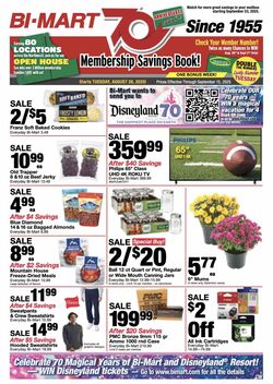 Weekly ad Bi-Mart 08/27/2025 - 09/03/2025
