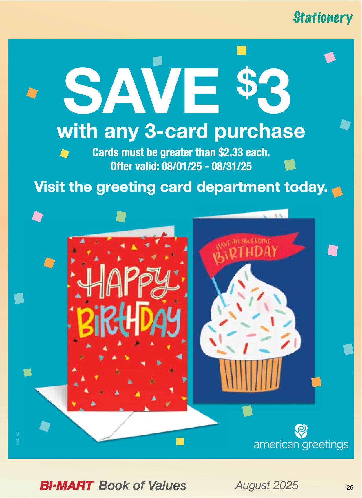 Weekly ad Bi-Mart 08/04/2025 - 08/18/2025
