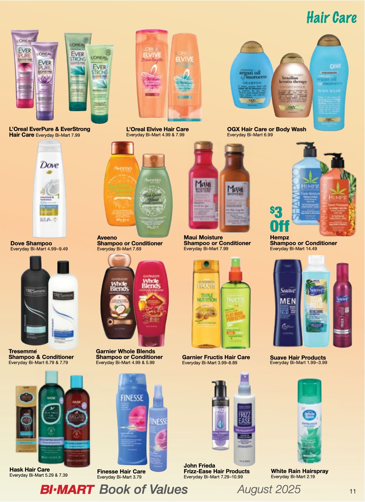 Weekly ad Bi-Mart 08/04/2025 - 08/18/2025