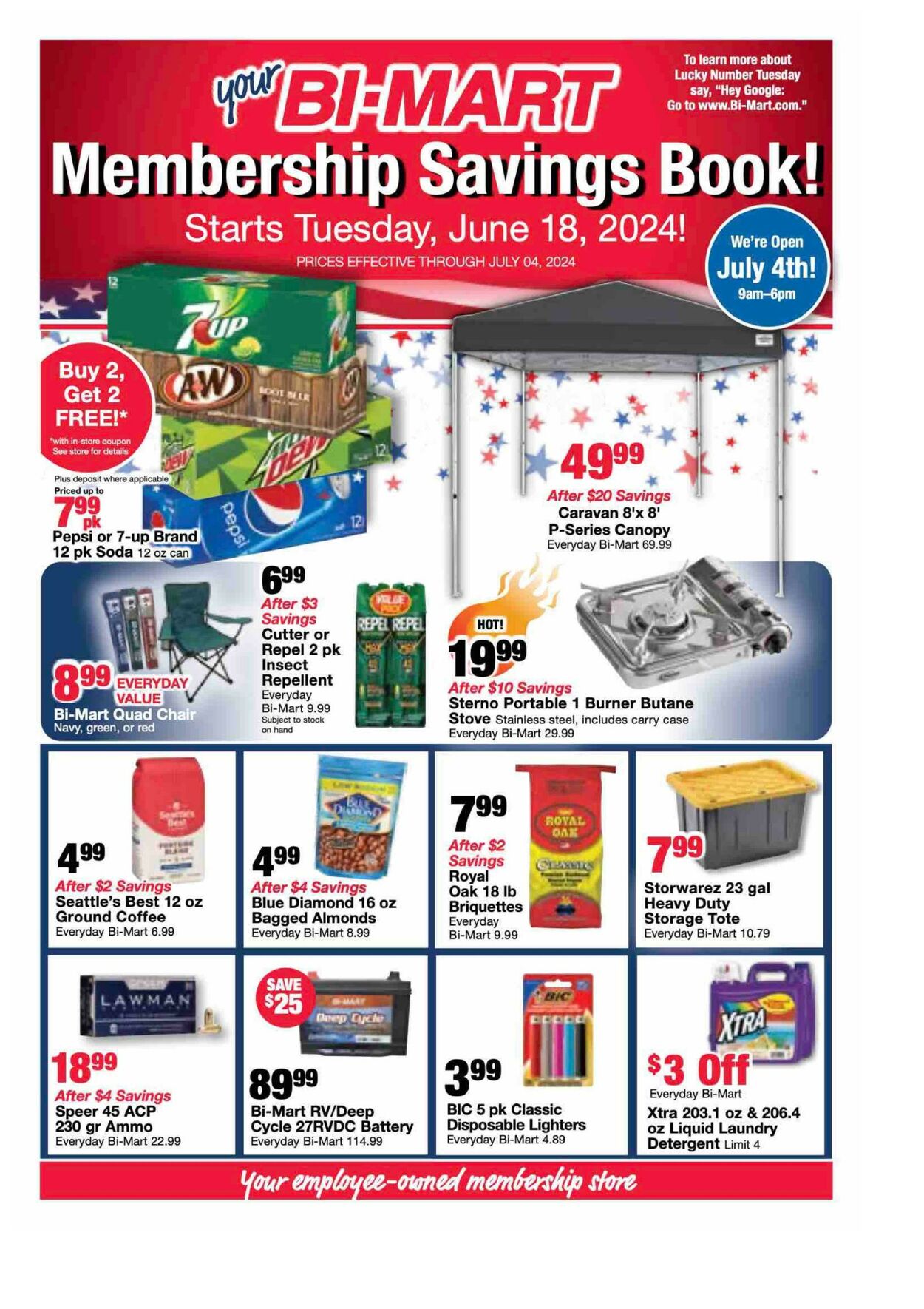 Weekly ad Bi-Mart 06/18/2024 - 07/04/2024