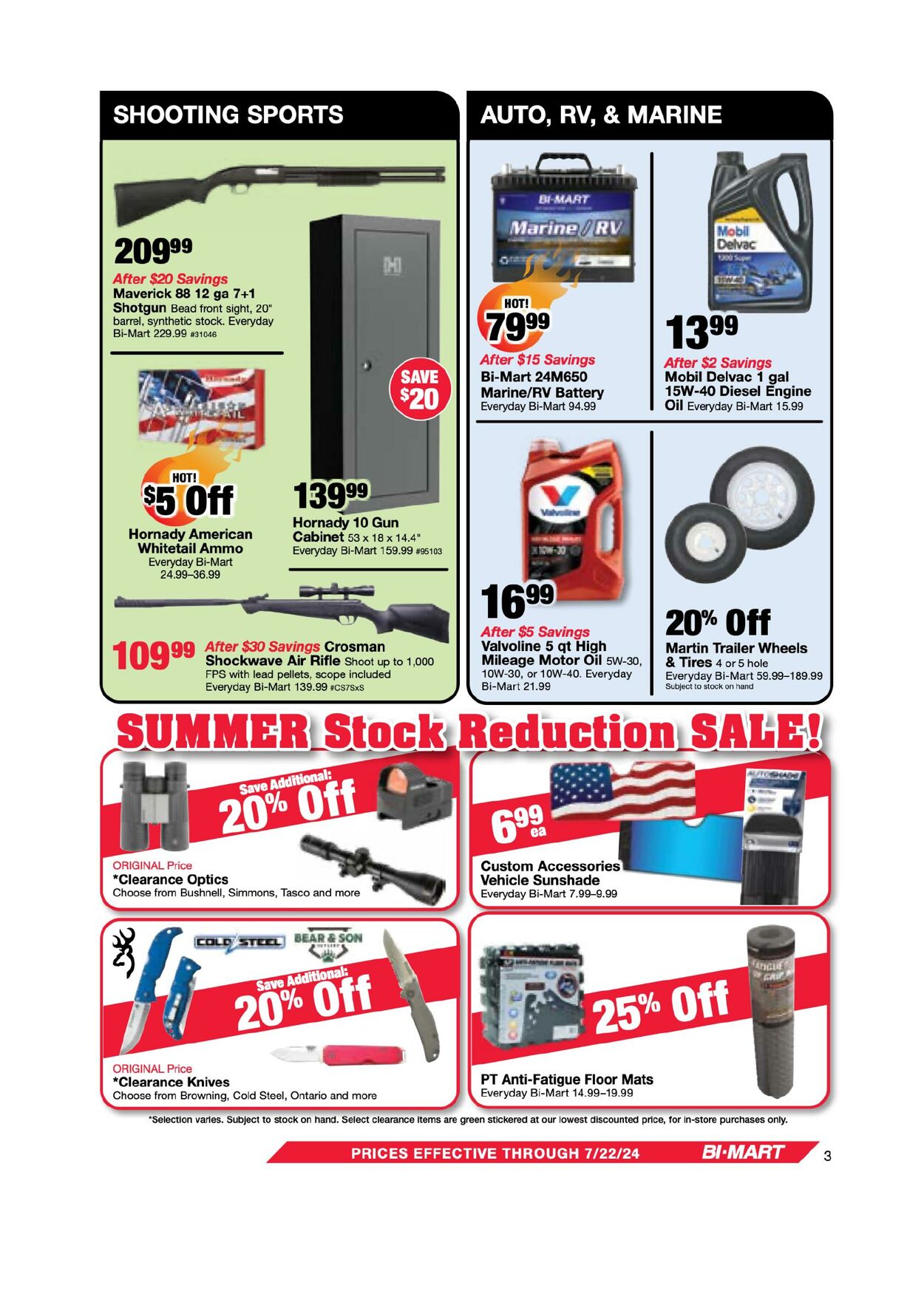 Weekly ad Bi-Mart 07/09/2024 - 07/22/2024