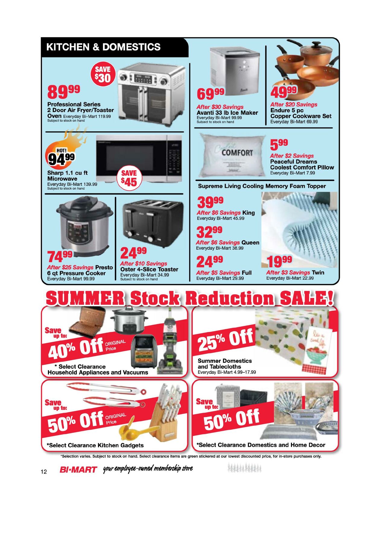 Weekly ad Bi-Mart 07/09/2024 - 07/22/2024