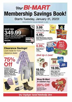 Weekly ad Bi-Mart 01/31/2023 - 02/14/2023