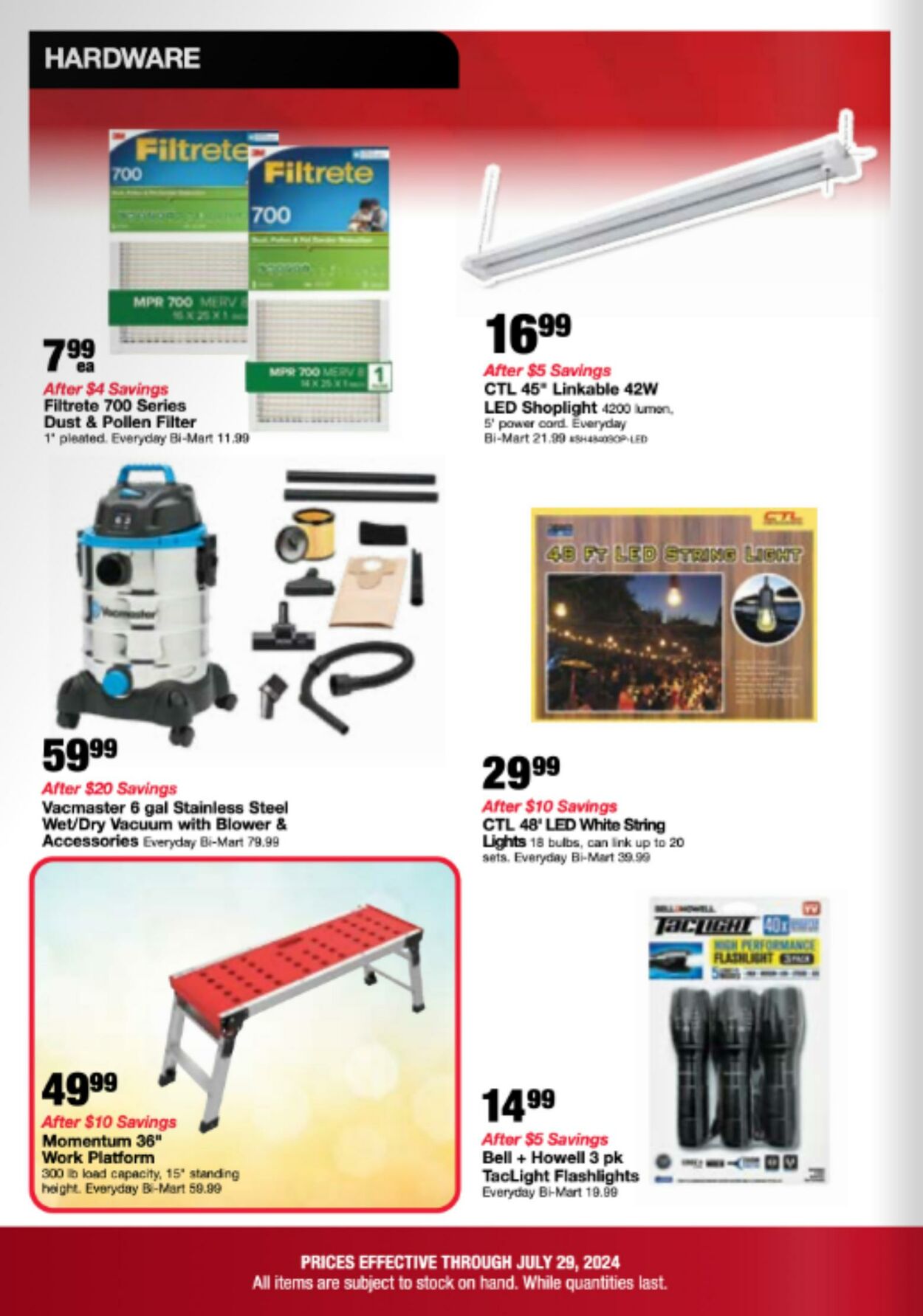 Weekly ad Bi-Mart 07/23/2024 - 07/29/2024