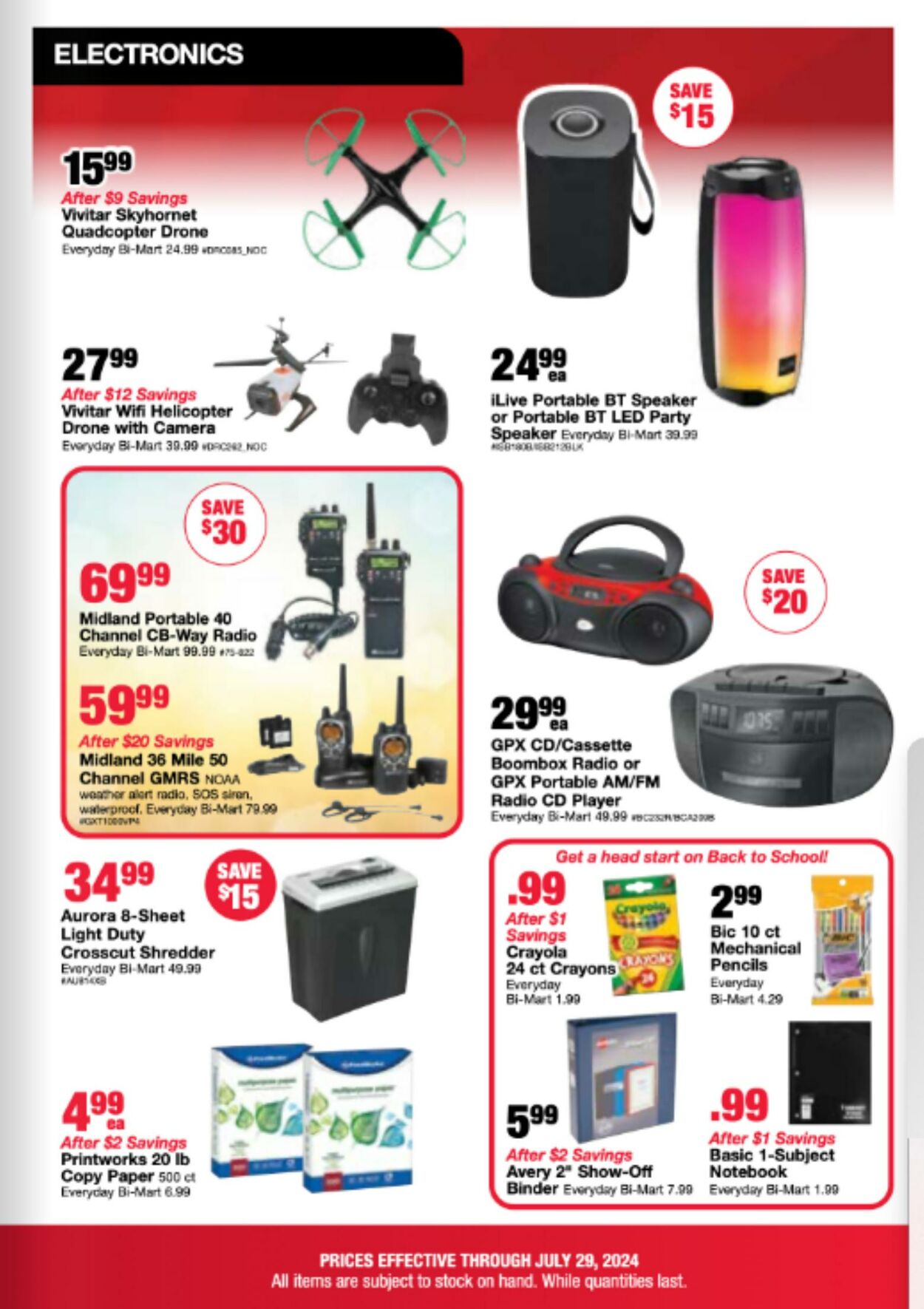 Weekly ad Bi-Mart 07/23/2024 - 07/29/2024